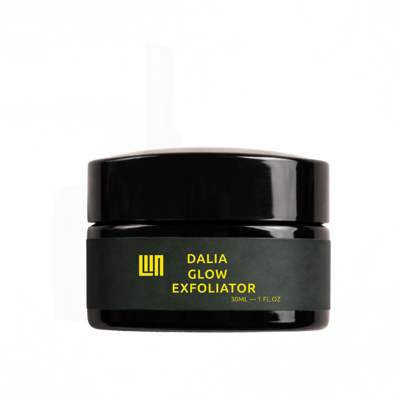 Dalia Glow Exfoliator - Gentle Botanical Powder Exfoliator